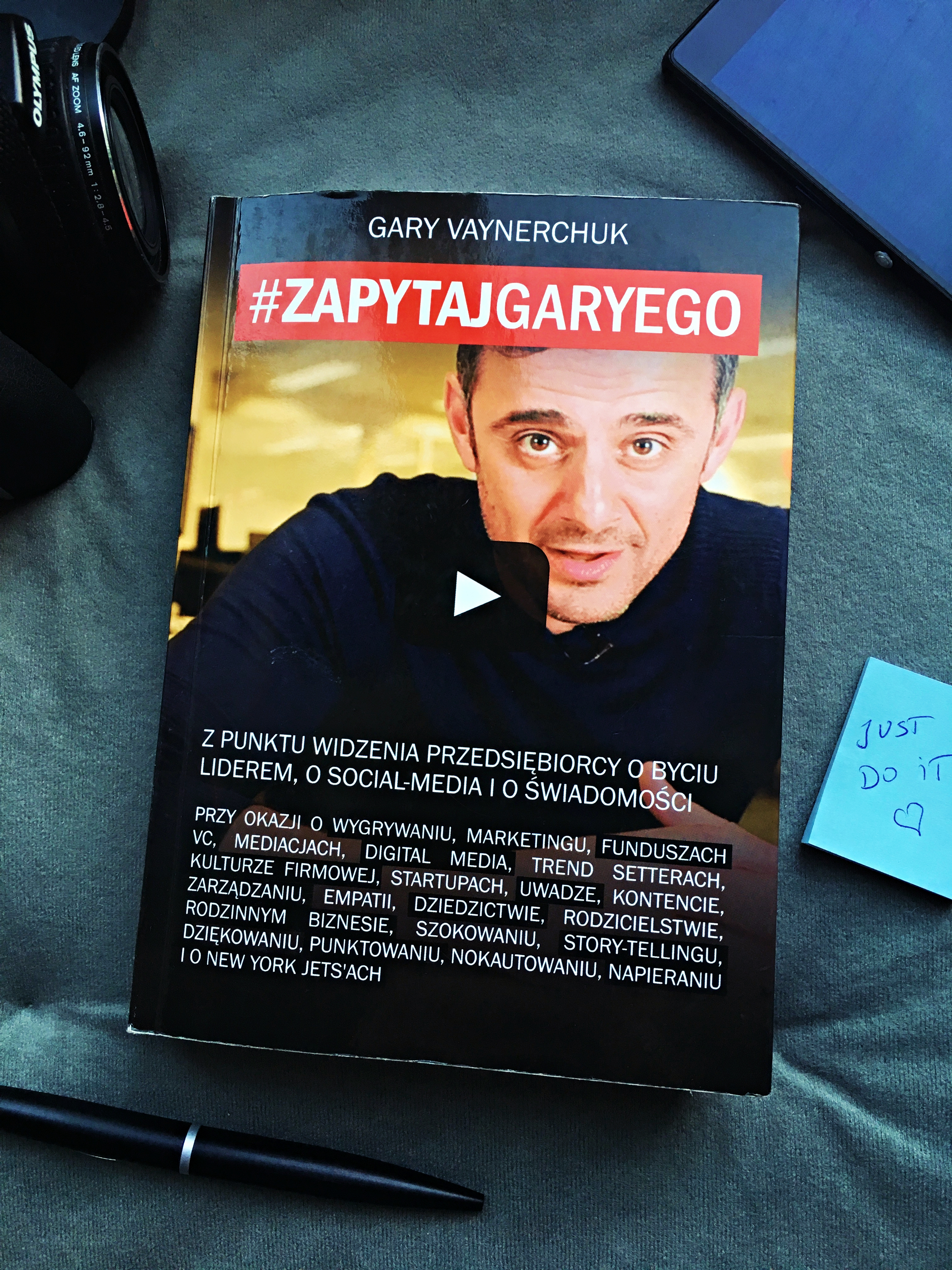 Książka #ZAPYTAJGARYEGO Gary Vaynerchuk